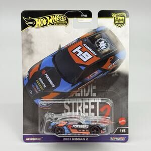 Hot Wheels Slide Street 2 Diecast 2023 Nissan Z Real Riders Car 1/64